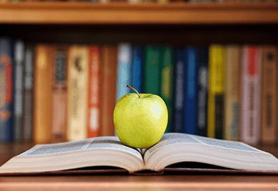 Apple and a Book