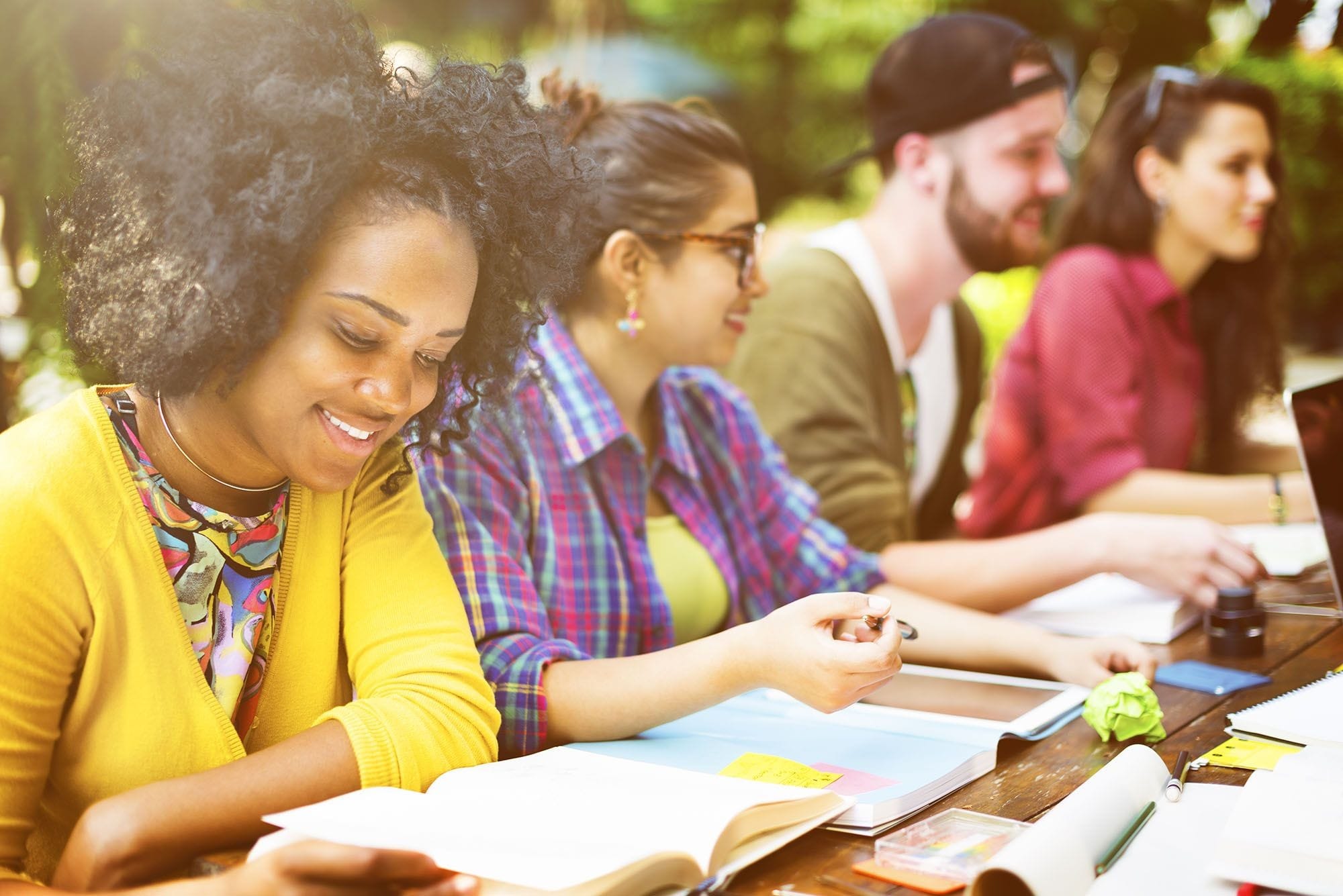 Group of Students in Class